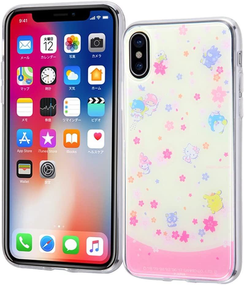 Rakuten - iPhone XS/iPhone X ケース サンリオ クリア ソフト スマホケース背面パネル サンリオキャラクターズ4(キャラクターグッズ)