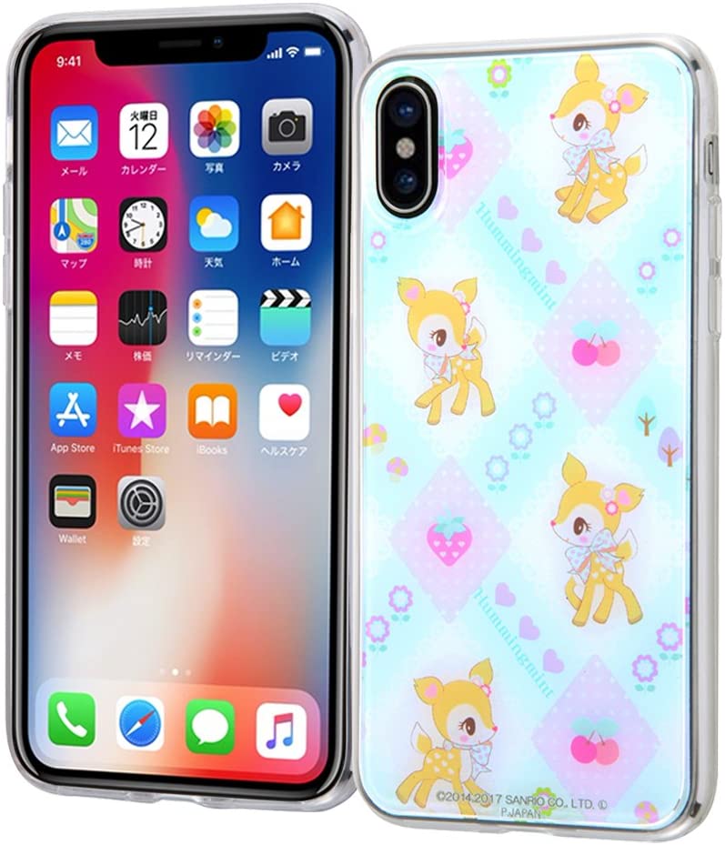 Rakuten - iPhone XS/iPhone X ケース サンリオ クリア ソフト スマホケース背面パネル ハミングミント6(キャラクターグッズ)