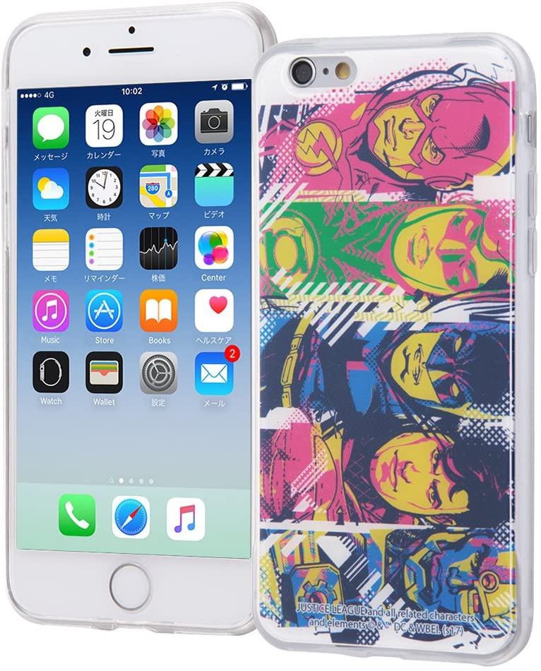 iPhone 6s iPhone 6 ジャスティス・リーグ TPU スマホケース 背面パネル 集合B DC IJ-WP6TP/JL008(キャラクターグッズ)