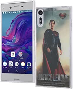 Xperia XZs/Xperia XZ 저스티스 리그 TPU 스마트폰 케이스 후면 패널/슈퍼맨(캐릭터 상품)