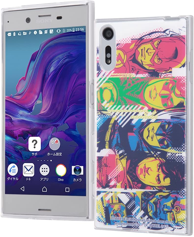 Rakuten - Xperia XZs/Xperia XZ ジャスティス・リーグ TPU スマホケース 背面パネル/集合B(キャラクターグッズ)