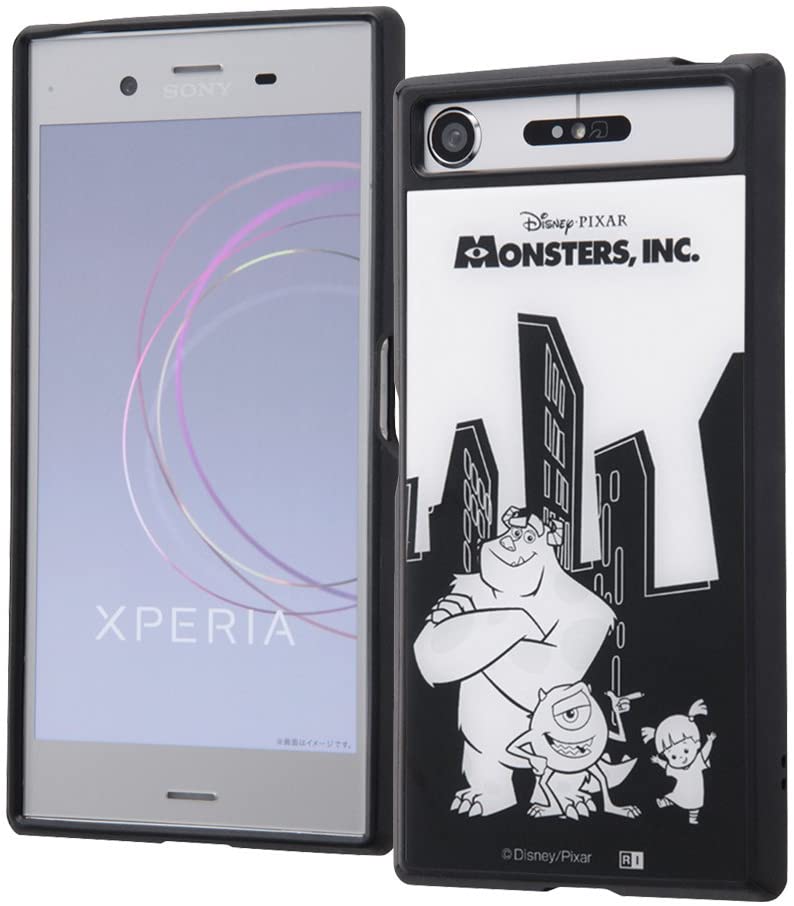 Rakuten - イングレム Xperia XZ1/ディズニー・ピクサーキャラクター/耐衝撃ケース キャトル パネル/『モンスターズ・インク』_1 IQ-RDXZ1CC3PCB/MI001(キャラクターグッズ)