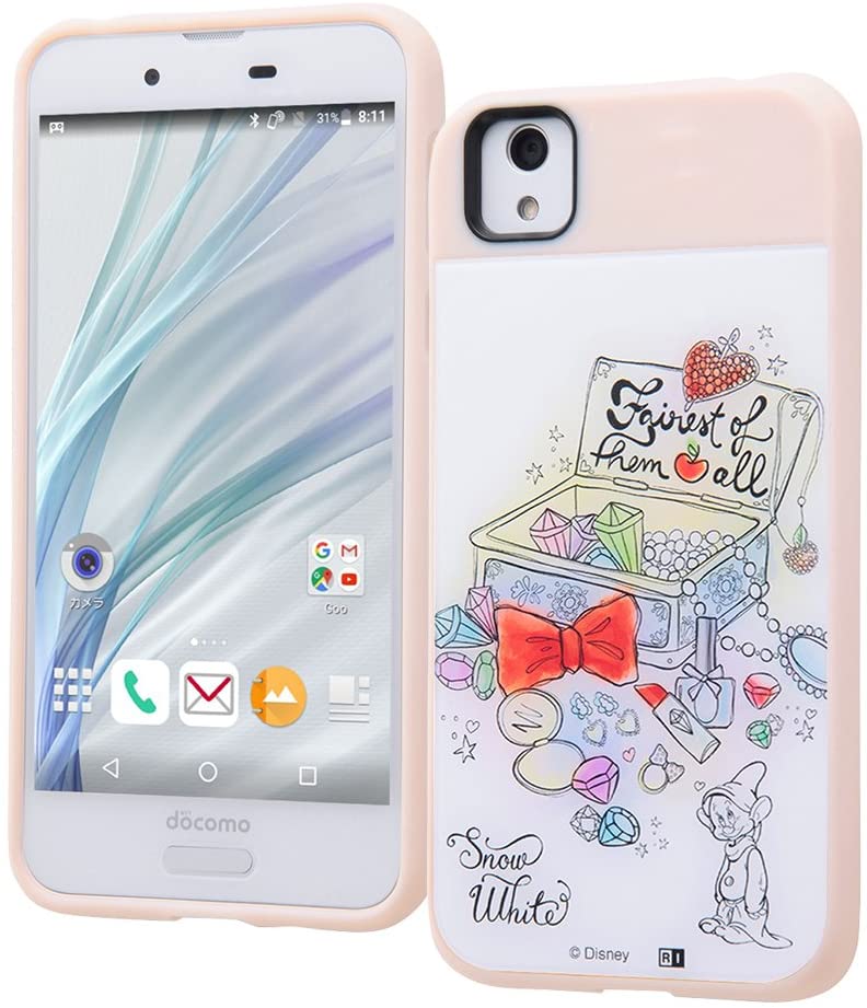 Rakuten - AQUOS sense/sense lite/ディズニーキャラクター OTONA/耐衝撃ケース キャトル/『白雪姫』_2(キャラクターグッズ)