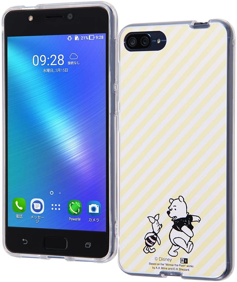 Rakuten - イングレム Zenfone 4 Max/ディズニーキャラクター OTONA/ハイブリッドスマホケース/『くまのプーさん』_19 IJ-RDAZ4MCC2/PO019(キャラクターグッズ)
