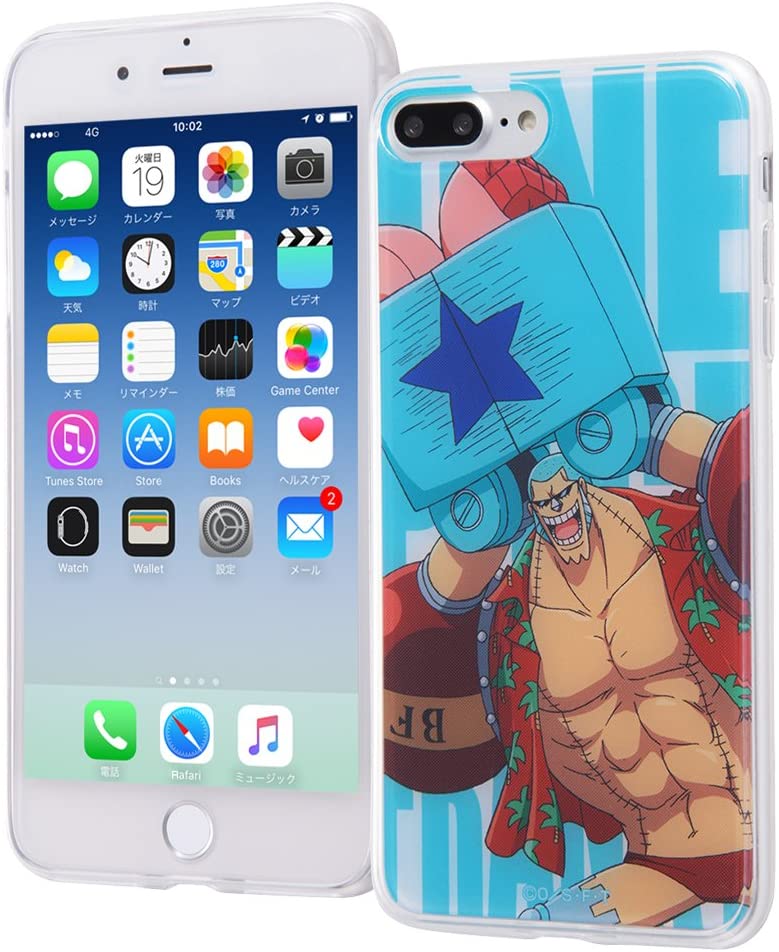 Rakuten - iPhone 8 Plus/7 Plus ケース ワンピース/TPUケース+背面パネル/フランキー1(キャラクターグッズ)