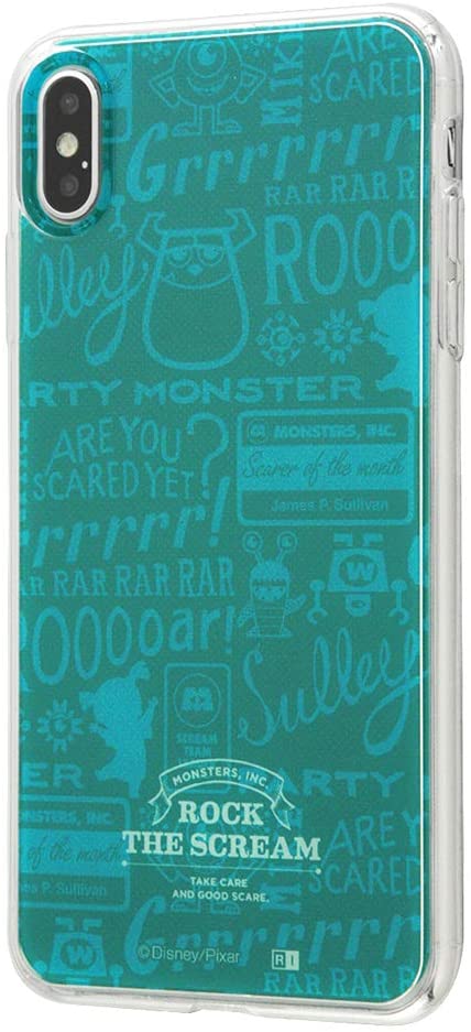 Rakuten - iPhone XS Max ケース /『ディズニー・ピクサーキャラクター OTONA』/TPU スマホケース 背面パネル/『モンスターズ・インク』_21(キャラクターグッズ)