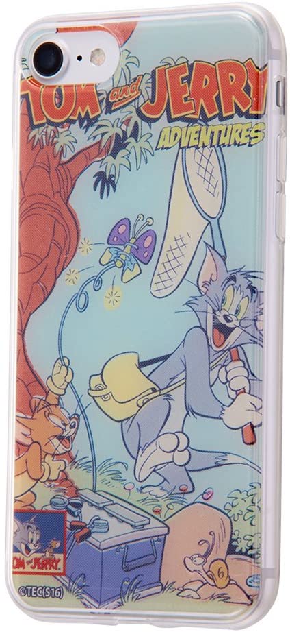 Rakuten - イングレム iPhone7ケース トムとジェリー TPU スマホケース 背面パネル/コミックスA IJ-WP7TP/TJ006(キャラクターグッズ)