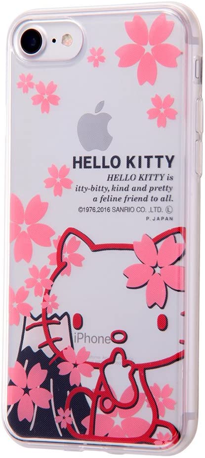 Rakuten - イングレム iPhone7ケース サンリオ TPU スマホケース 背面パネル/ハローキティ1 IJ-SRP7TP/HK001(キャラクターグッズ)