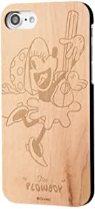 イングレム iPhone7ケース ディズニー ウッドケース/ミニーマウス IN-DP7W/MN(キャラクターグッズ)