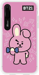 並行輸入品/iPhone XS/X ケース BT21 GRAPHIC LIGHT UP CASE COOKY（ビーティ?イシビル グラフィックライトアップケース）光る アイフォン カバー ユニバ?スター ラインフレンズ(キャラクターグッズ)