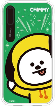 並行輸入品/iPhone XS/X ケース BT21 GRAPHIC LIGHT UP CASE FACE CHIMMY（ビーティ?イシビル グラフィックライトアップケース フェイス）光る アイフォン カバー ユニバ?スター ラインフレンズ(キャラクターグッズ)