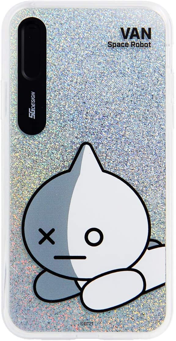 BT21 iPhone XS/iPhone X P[X LIGHT UP BASIC VAN LEDŌ ACtH Jo[ 5.8C` CX[dΉyCZXi/(LN^[ObY)