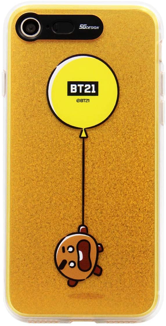 BT21(r[eB[21) iPhone 8/7 BT21 LIGHT UP HANG OUT_SHOOKY KCB-LUH006 IW H138.4~W67.3~D7.3mm(Ή@TCY)(LN^[ObY)