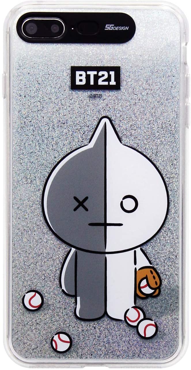 BT21 iPhone 8 Plus/iPhone 7 Plus P[X LIGHT UP HANG OUT VAN LEDŌ ACtH Jo[ 5.5C` CX[dΉyCZXi/(LN^[ObY)