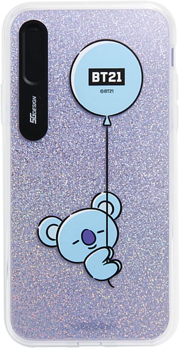 BT21 iPhone XS/iPhone X ケース LIGHT UP HANG OUT KOYA LEDで光る アイフォン カバー 5.8インチ ワイヤレス充電対応【公式ライセンス品/(キャラクターグッズ)