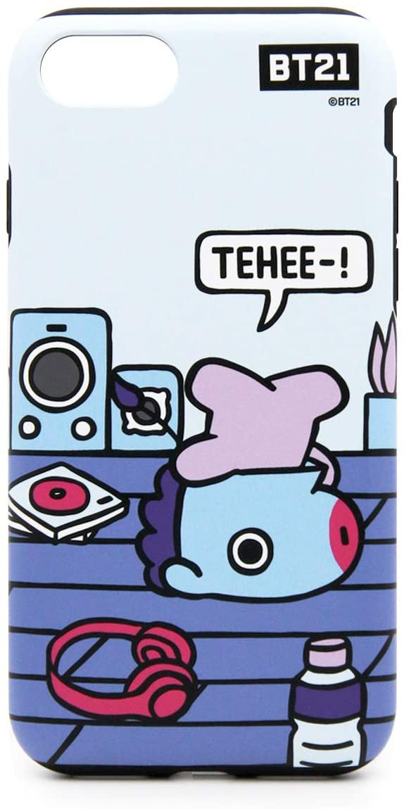 Rakuten - BT21(ビーティー21) iPhone 8/7 BT21 DUAL GUARD ROOMIES_MANG KCB-DGR007(キャラクターグッズ)