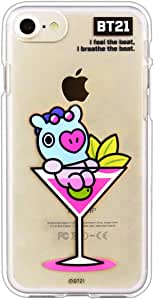 Rakuten - ロア・インターナショナル BT21(ビーティー21) iPhone 8/7 CLEAR SOFT SUMMER DOLCE MANG BT21 KCB-CDT007(キャラクターグッズ)