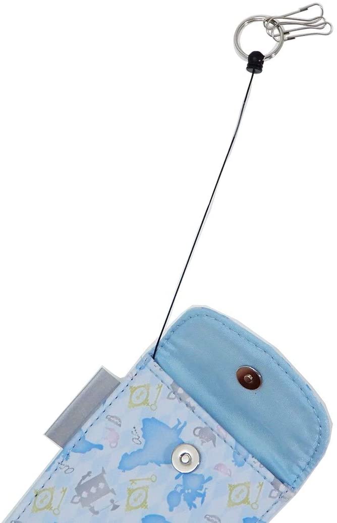 ふしぎの国のアリス[リール式キーケース]のびーる鍵カバー/2019年新入学雑貨 ディズニー(キャラクターグッズ)