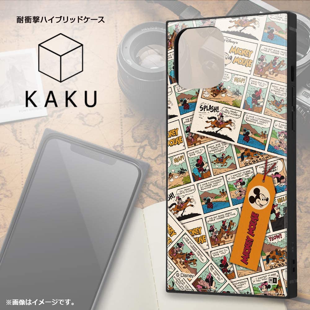 iPhone 12 Pro Max/ディズニー/耐衝撃/ハイブリッド/スマホケース/KAKU/ドナルドダック/comic(キャラクター グッズ) 2