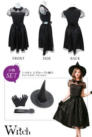 [コスプレ] ハロウィン魔女コスプレ 2019 XLサイズ