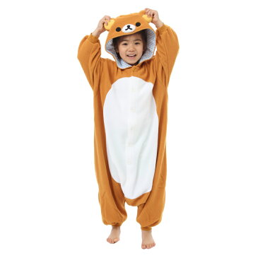 ハロウィン 衣装 子供 着ぐるみ パジャマ 子供用 リラックマ rax004f rax033h フリース キャラクター サザック(SAZAC) 正規ライセンス品 かわいい 可愛い 仮装 衣装 コスプレ ハロウィン 子供 コスチューム キッズ サンエックス RAX-033H/130cm /RAX-004F/110cm