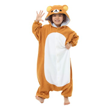 ハロウィン 衣装 子供 着ぐるみ パジャマ 子供用 リラックマ rax004f rax033h フリース キャラクター サザック(SAZAC) 正規ライセンス品 かわいい 可愛い 仮装 衣装 コスプレ ハロウィン 子供 コスチューム キッズ サンエックス RAX-033H/130cm /RAX-004F/110cm