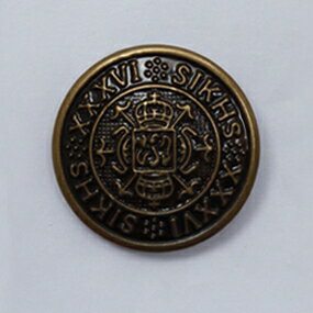 乐天商城 - キャラヌノ メタルボタン03 - アンティークゴールド01 - 20mm