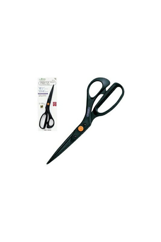 キャラヌノ　布切はさみ 「ブラック」 24cm