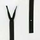 YKK コンシールファスナー 22cm カラーNo.580 黒(3)