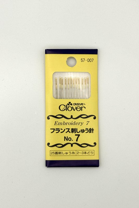 キャラヌノ　フランス刺しゅう針　No.7
