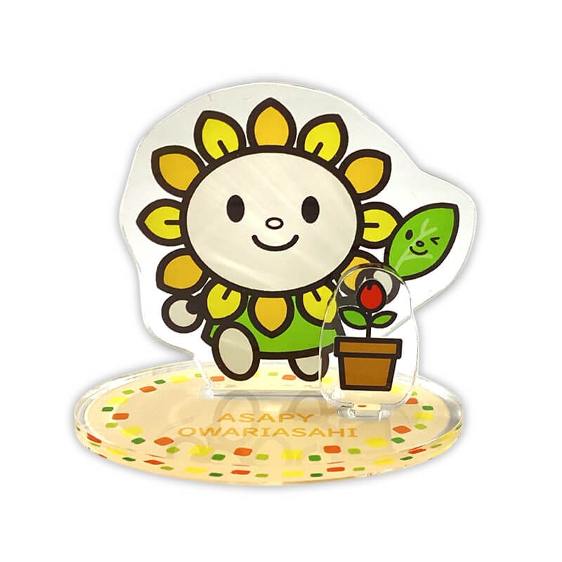 Rakuten - あさぴーアクリルスタンド（基本）愛知県 尾張旭市 ゆるキャラ ご当地キャラ オリジナル グッズ