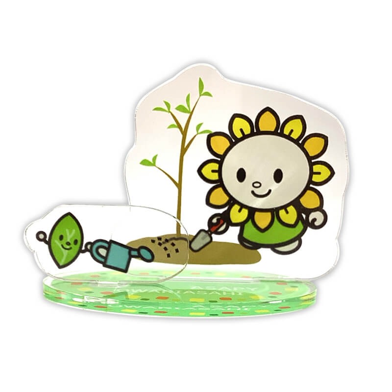 Rakuten - あさぴーアクリルスタンド（植樹）愛知県 尾張旭市 ゆるキャラ ご当地キャラ オリジナル グッズ