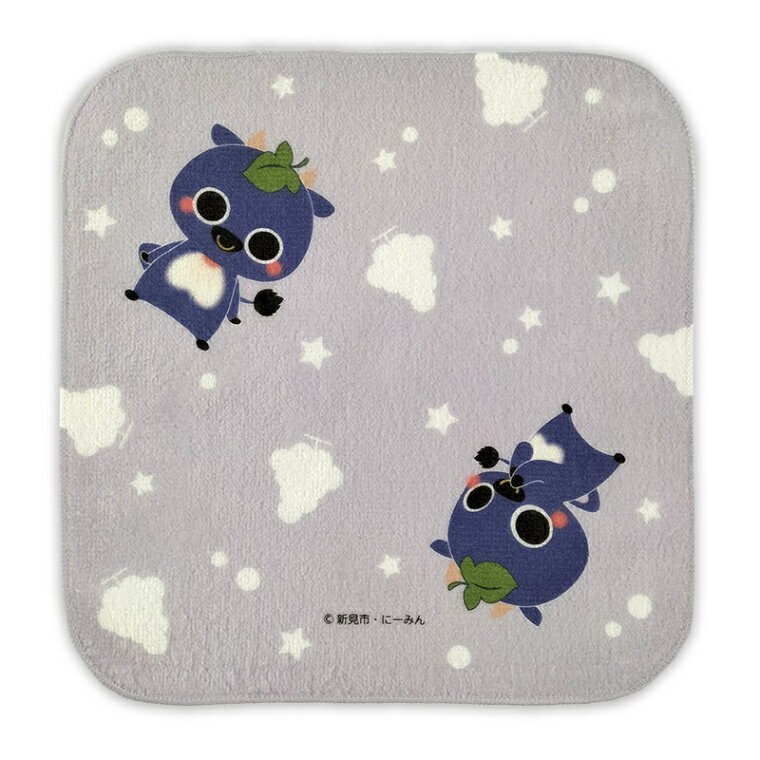 にーみん タオルハンカチ 岡山県 新見市 ゆるキャラ ご当地キャラ オリジナルグッズのサムネイル