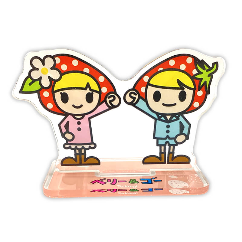 ベリー＆ゴー アクリルスタンド 長野県 喬木村 ゆるキャラ ご当地キャラ オリジナルグッズ