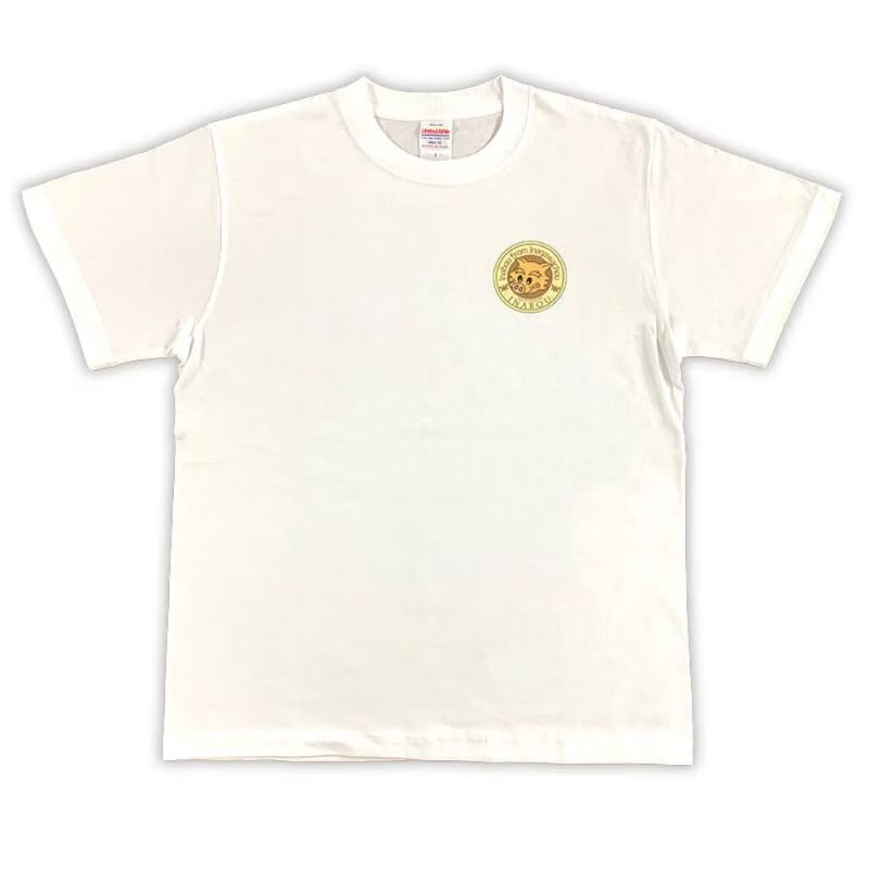 いなぼう Tシャツ (ホワイト) 兵庫県 猪名川町 ゆるキャラ ご当地キャラ オリジナル グッズ