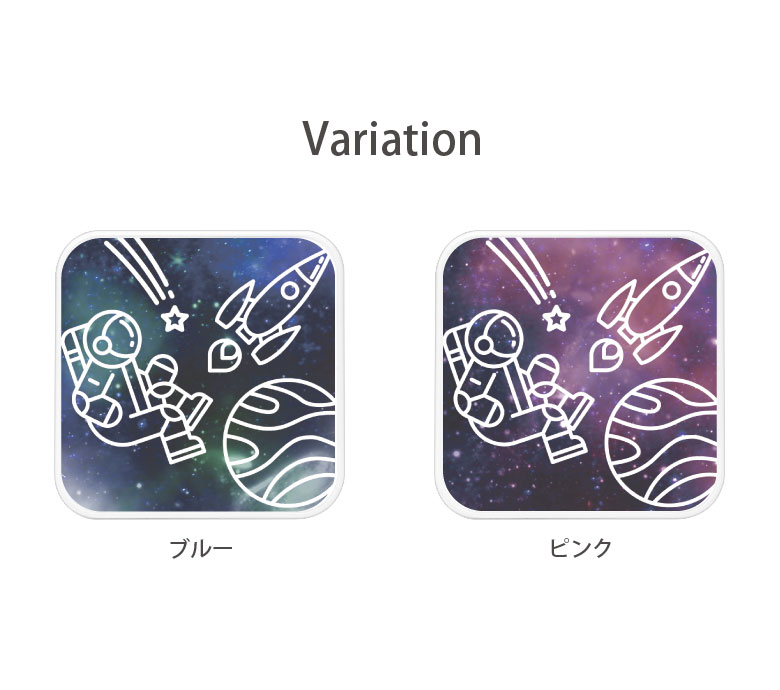 (7/4 20:00-7/11 01:59 15％OFFクーポン) Space pattern ACアダプタ USB Type-C Type-A 2台同時充電可能 コンセント USBポート 充電 電源 スマホ タブレット ゲーム機 3.4A 急速充電 タイプC タイプA かわいい ピンク ブルー