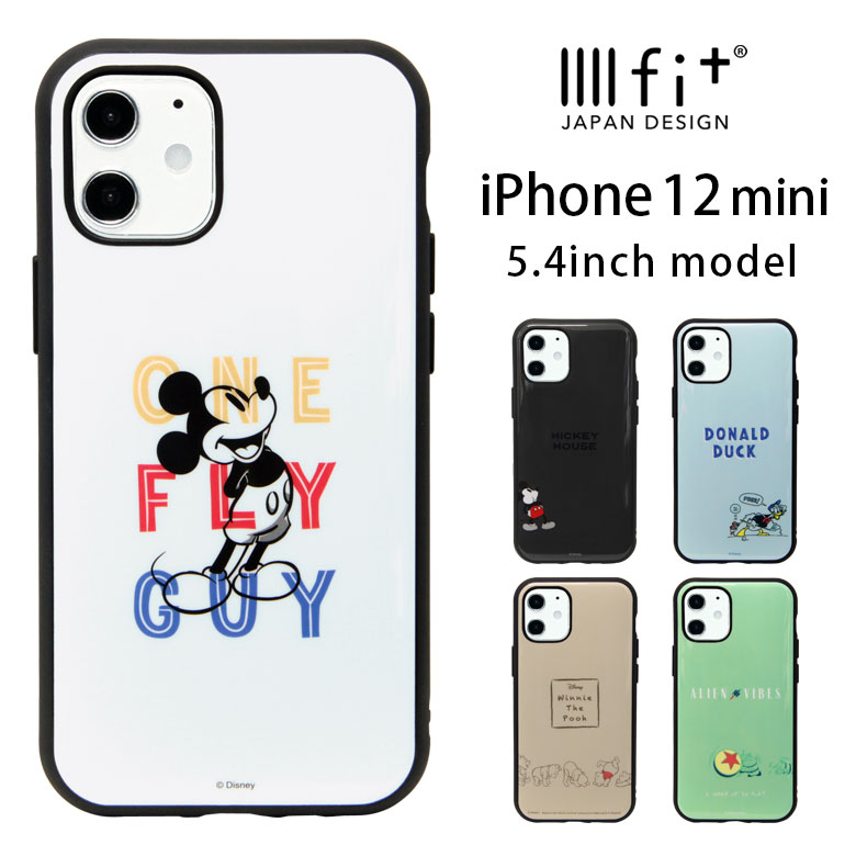 ディズニー IIIIfit ハードケース iPhone12 mini キャラクター スマホケース ケース レトロ ミッキー トイストーリー カバー iPhone12 mini ジャケット かわいい おしゃれ アイホン アイフォン iPhone 12mini ハードカバーのサムネイル