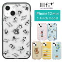 IIIIfit Clear Disney iPhone13 mini クリアケース PIXAR iPhone13 mini iPhone12 mini スマホケース ケース キャラクター ミッキー プーさん トイストーリー シンプル 透明 カバー アイフォン iPhone 13ミニ ハードカバー かわいい アイホン オシャレ