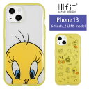 ルーニーテューンズ Looney Tunes IIIIfit クリア ハードケース iPhone13 キャラクター スマホケース ケース トゥイーティー tweety カバー iPhone 13 ジャケット かわいい クリアケース アイホン アイフォン アイホン13 ハードカバー