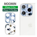 [~ MOOMIN iPhone15 Pro iPhone 15 Pro Max JJo[ YtB LYh~ KX tB ACtH15 v 15Pro max KXtB  Jی V[g K[h LN^[