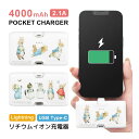 (5/9 20:00〜5/16 01:59 15%OFFクーポン配布) 【PSE適合品】ピーターラビット モバイルバッテリー 急速充電 2.1A Lightni...