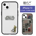 STAR WARS IIIIfit クリア ハードケース iPhone13 キャラクター スマホケース ケース LOGO ロゴ 映画 宇宙 ダース ベイダー スタウォ カバー iPhone 13 ジャケット かっこいい クリアケース アイホン アイフォン アイホン13 ハードカバー