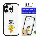 (15日限定10%OFFクーポン&P×3倍) トムとジェリー IIIIfit Clear iPhone16 Pro クリアケース 透明 クリア ケース iPhone 16 pro シンプル キャラクター カバー アイホン アイフォン16 プロ ハイブリッド 6.3インチ ハードカバー かわいい
