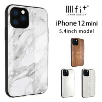 IIIIfit プレミアム iPhone12 mini 抗菌 ハードケース スマホケース ケース 大理石風 シンプル 木目 シェル ミラー風 カバー iPhone12mini ジャケット かわいい おしゃれ アイホン アイフォン iPhone 12ミニ ハードカバー