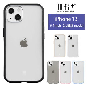 IIIIfit Clear ハードケース iPhone13 クリア シンプル スマホケース ケース iPhone 13 クリアケース ピンク シンプル 黒 カバー ケース iPhone13ケース ジャケット かわいい おしゃれ アイホン アイフォン13 ハードカバー