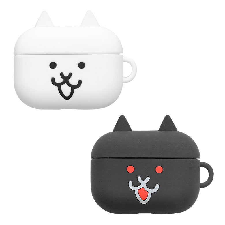 にゃんこ大戦争 AirPods Pro 第2世代 シリコンケース ソフトケース シンプル オシ...