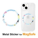 サンリオ MagSafe対応 リングシール メタルステッカー ハローキティ クロミ けろっぴ ミックス MagSafe マグセーフ 拡張 iPhone15 iPhone14 iPhone13 iPhone12 メタルリング シール キャラクター