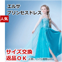 アナと雪の女王風エルサタイプドレス【あす楽対応】