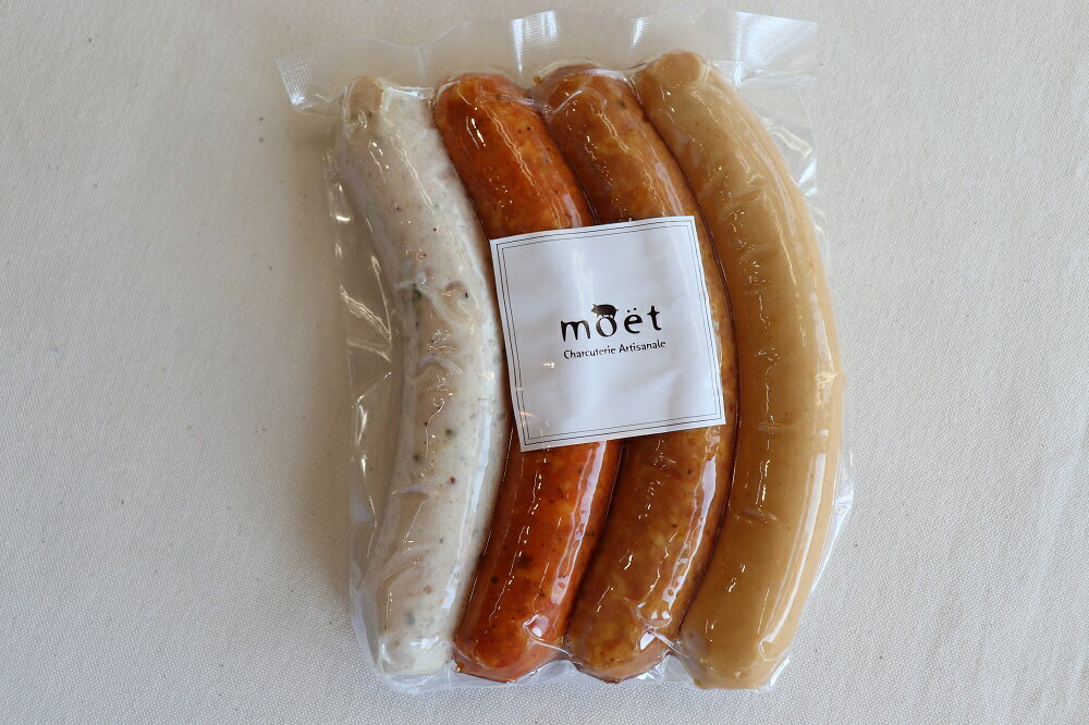 いろどりパックa ウィンナー4種詰合せ ポークウィンナー あらびきウィンナー トワゼルブ チョリソ 人気ブレゼント