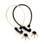 Wire Lock - PALMY 『P-485E/cl』P-485E ダストカバー付ワイヤーロック クリアー 109-33031